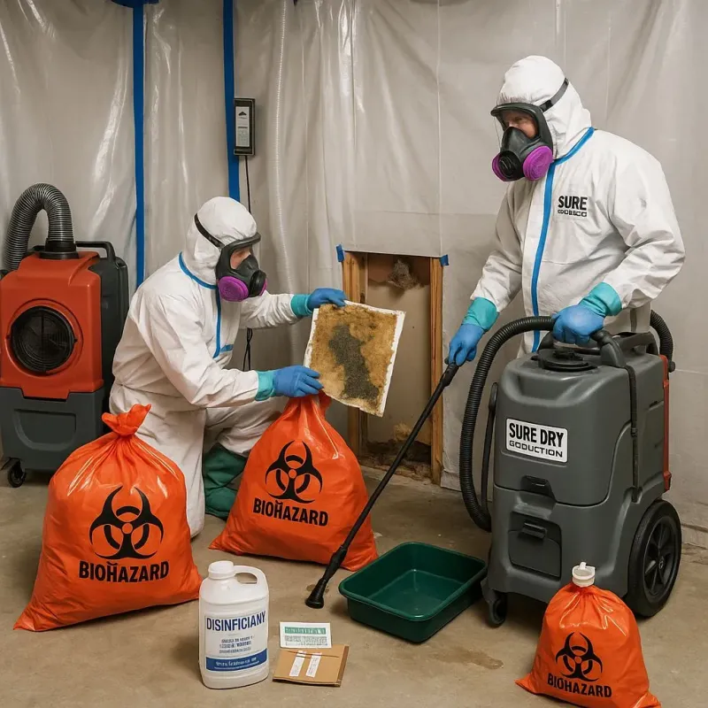 Contaminated Water Handling Protocols process in Parker, CO