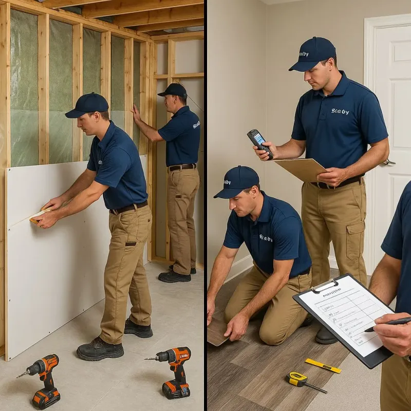 Repairs and Reconstruction process in Parker, CO